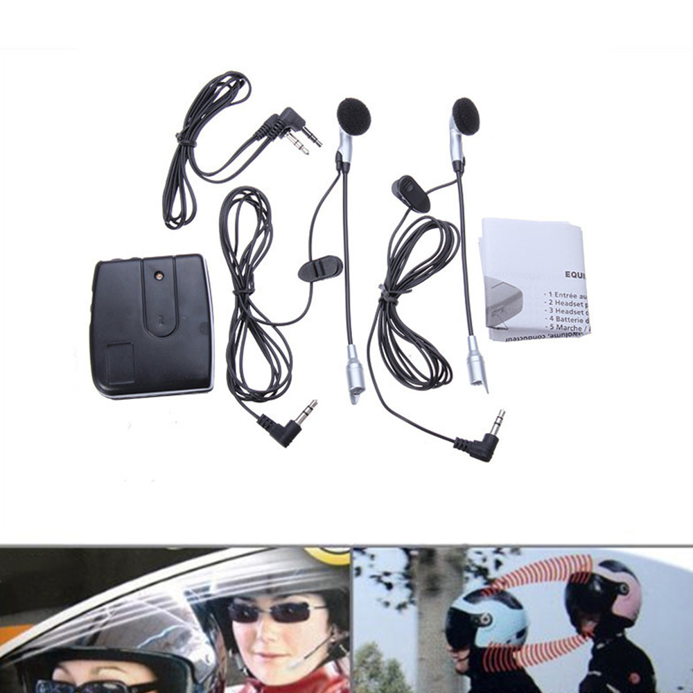 Universal Motorcycle Helmet Intercom Headset - Mũ Bảo Hiểm Xe Máy Để