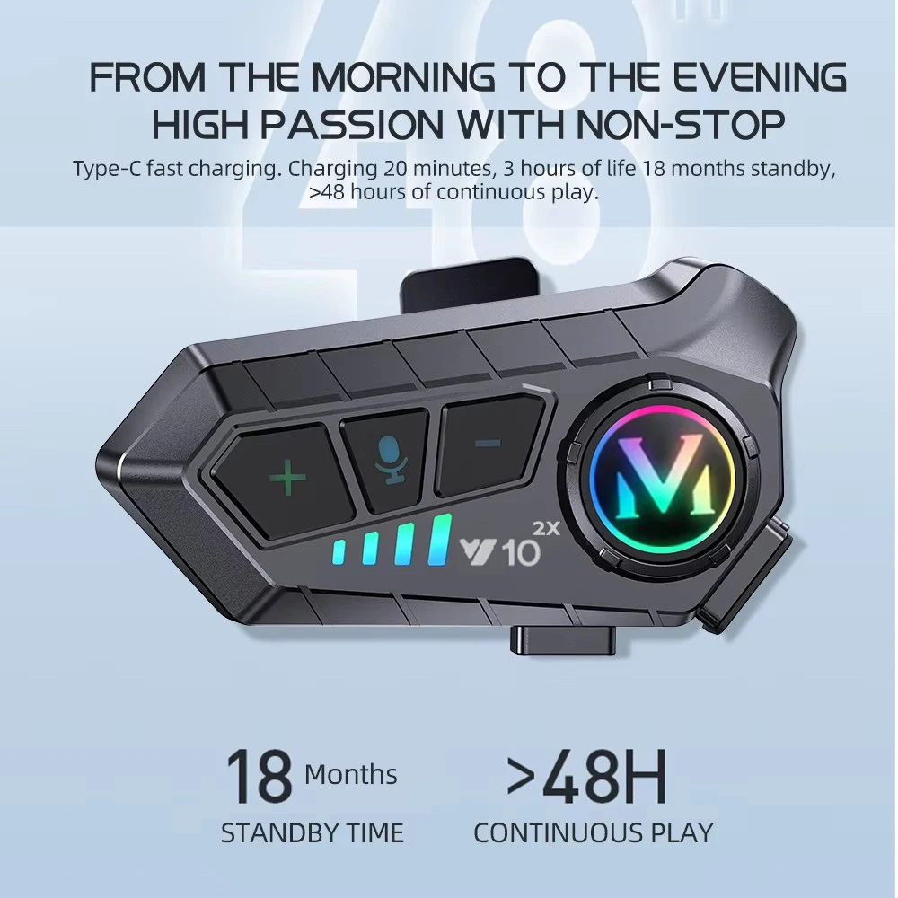 1/2x Motorcycle Intercom Helme - đánh giá và giá Universal Motorcycle Helmet Intercom Headset