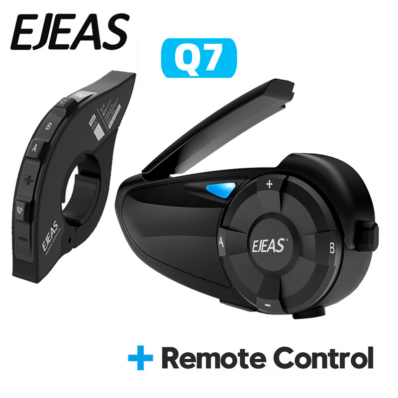 EJEAS Q7 Motorcycle Helmet Hea - đánh giá và giá Universal Motorcycle Helmet Intercom Headset