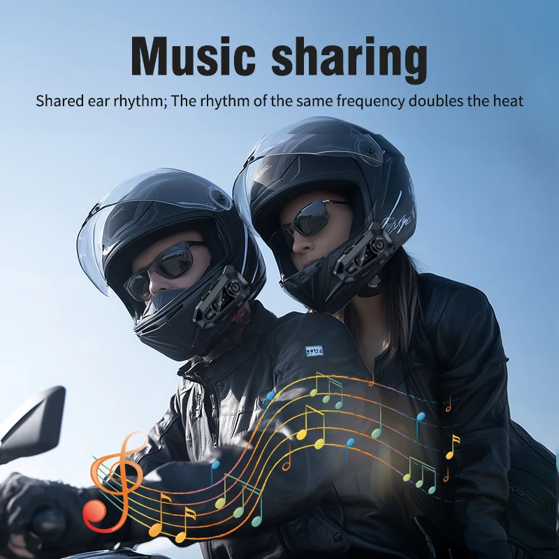 Bluetooth 5.3 Motorcycle Helme - đánh giá và giá Universal Motorcycle Helmet Intercom Headset