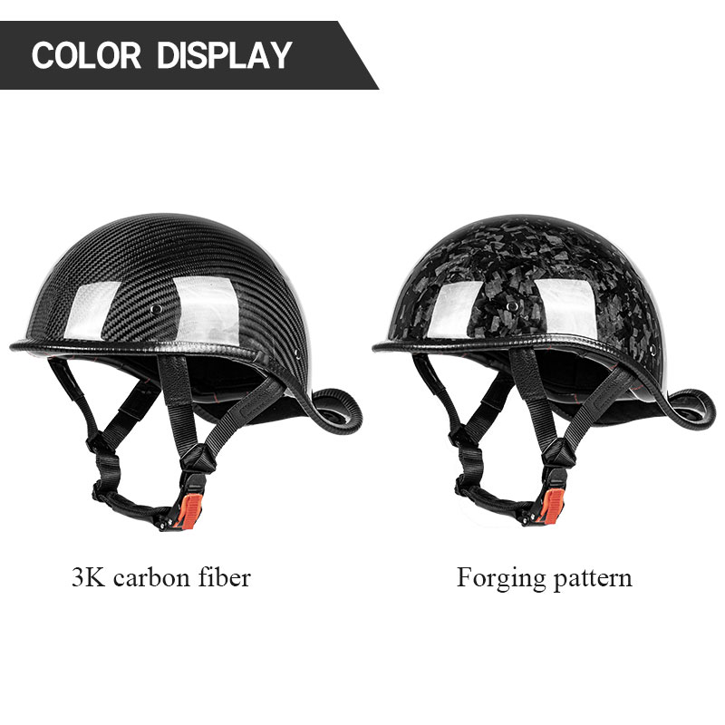 Premium Carbon Fiber Open Face - đánh giá và giá Carbon Fiber Lightweight Motorcycle Helmet