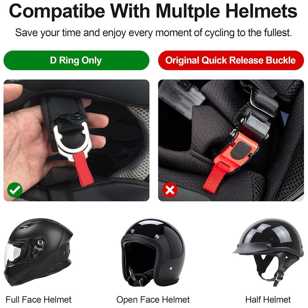 Light Weight Helmet Quick Rele - đánh giá và giá Quick Release Buckle Motorcycle Helmet